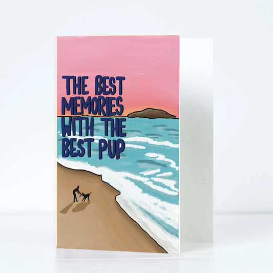 Best Memories, Best Pup Pet Sympathy Card