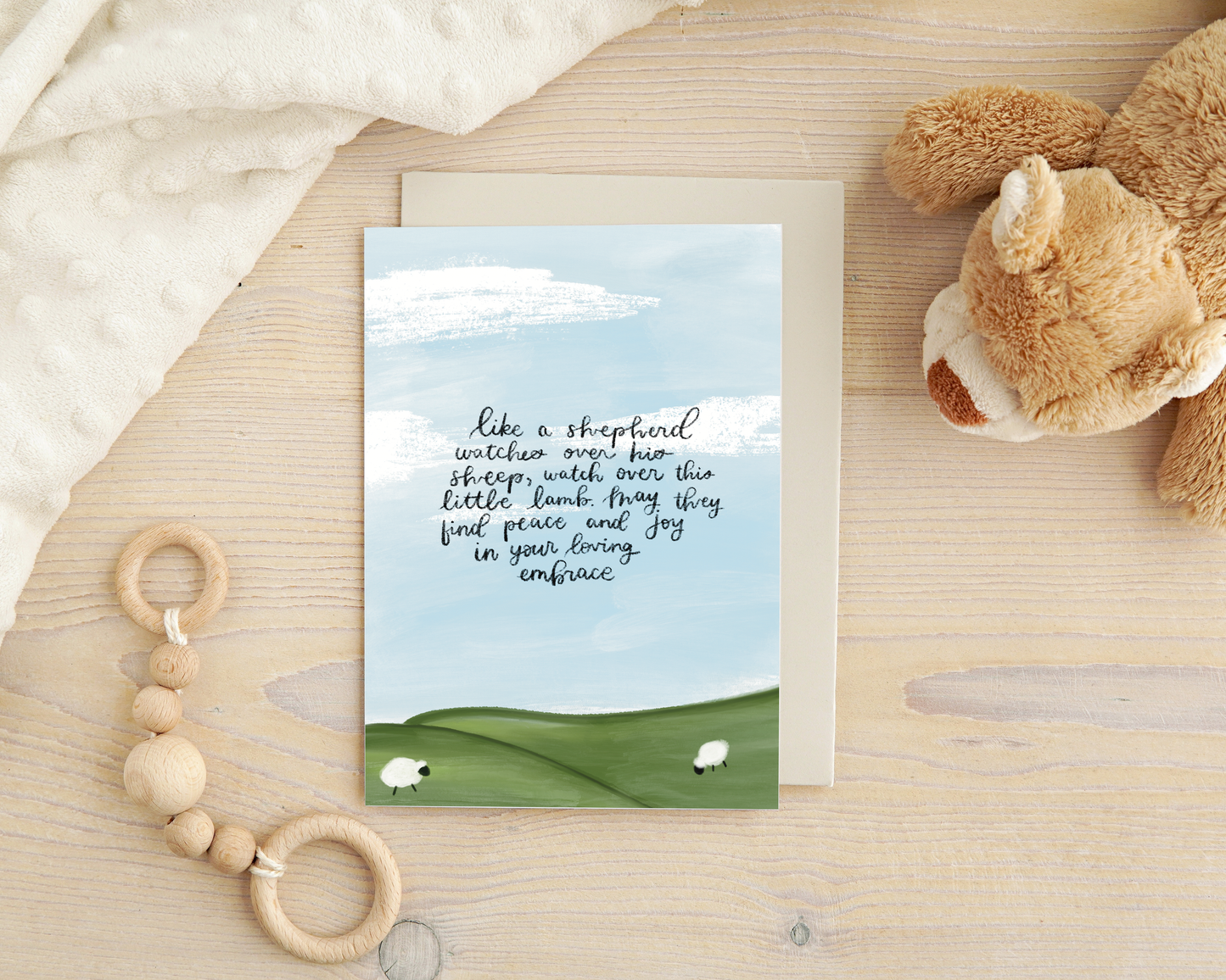 Prayer for Baby Card