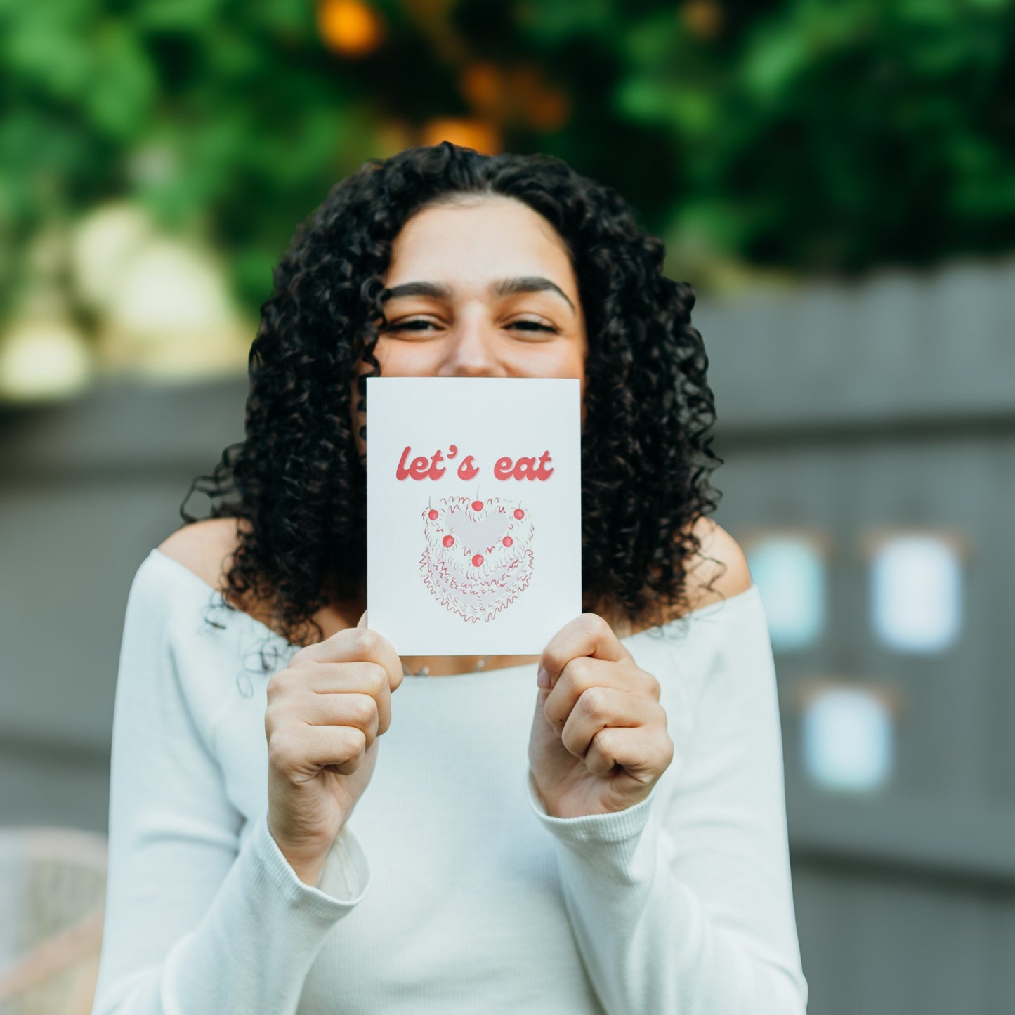 Let's Eat Cake Card
