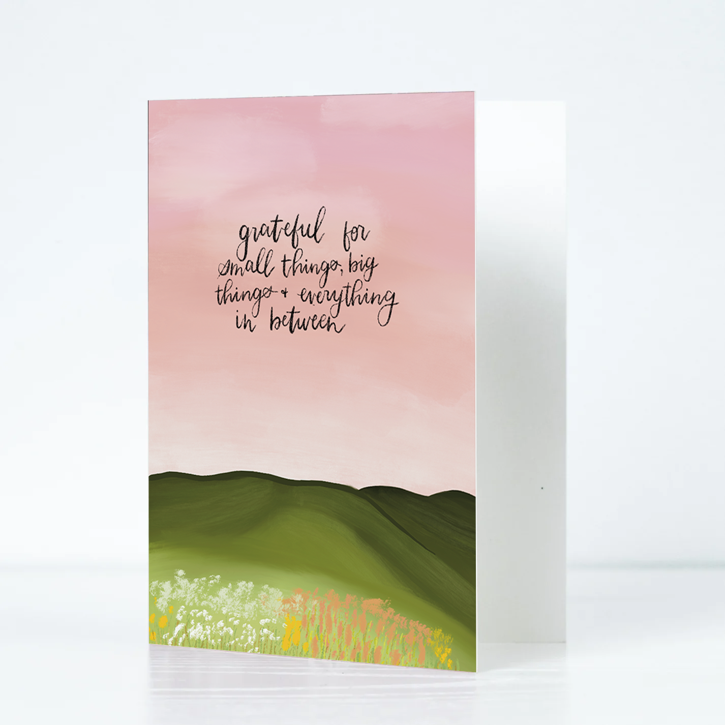 Fields of Gratitude Card