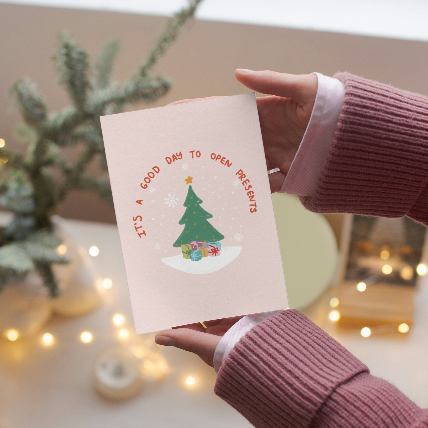 Good Day for Presents Holiday Card