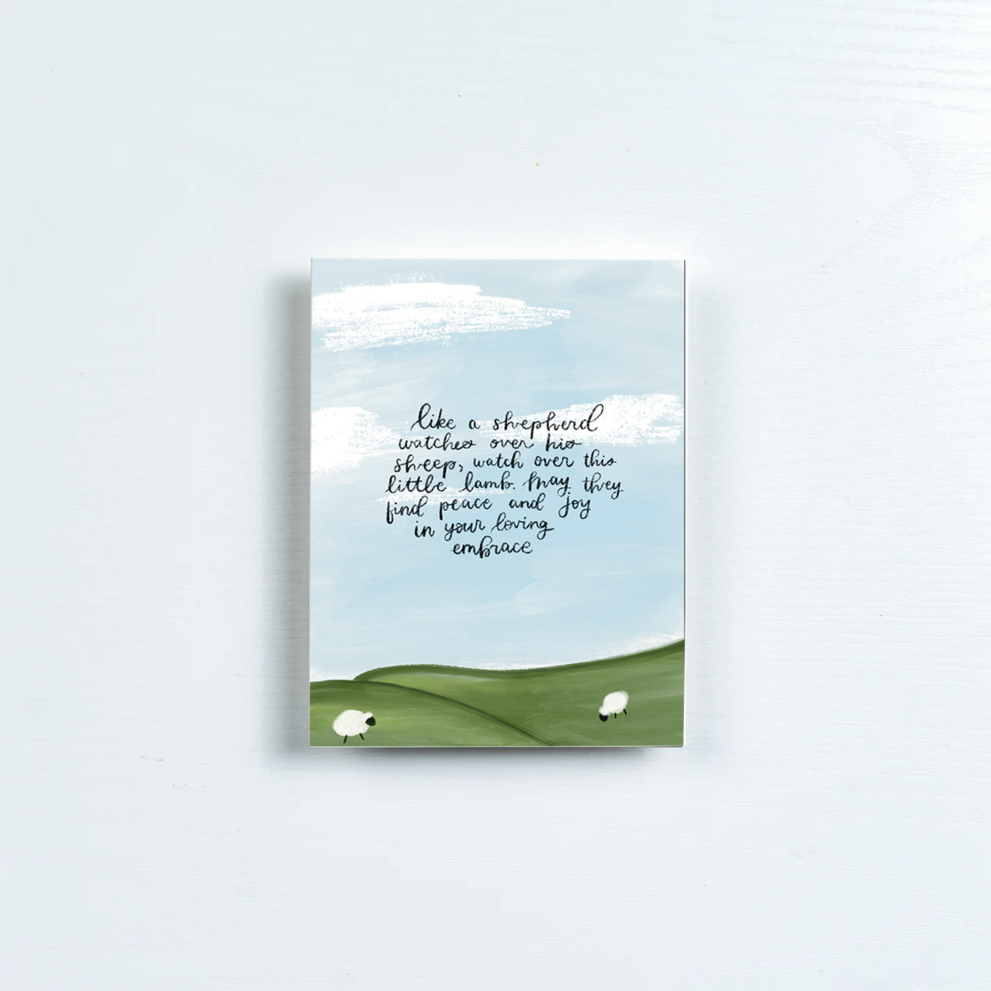 Prayer for Baby Card
