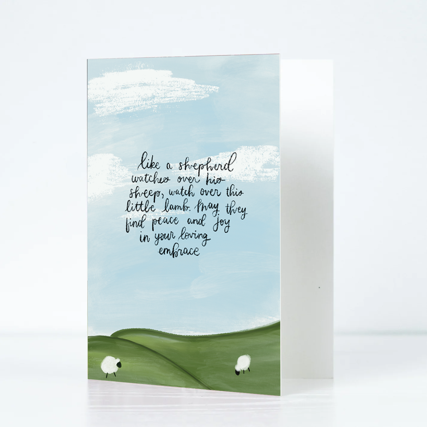 Prayer for Baby Card