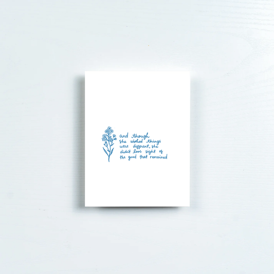 Good Still Remains Card