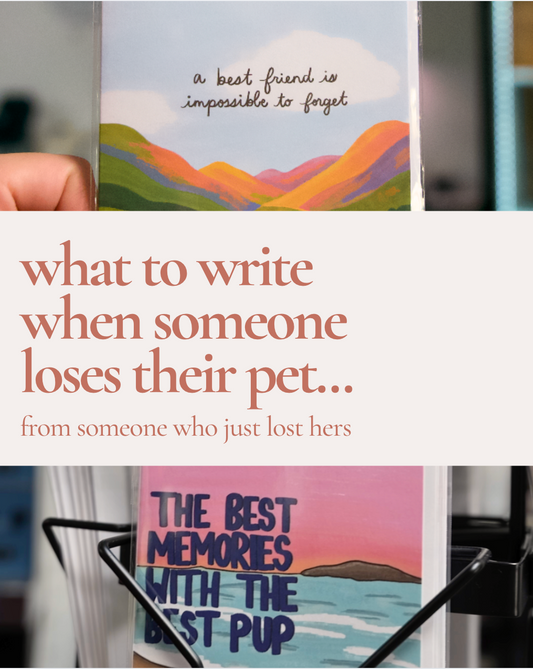 What to Write When Someone Loses Their Pet: A Guide for Supporting Pet Lovers