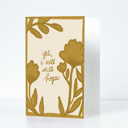 I Will Still Hope Card