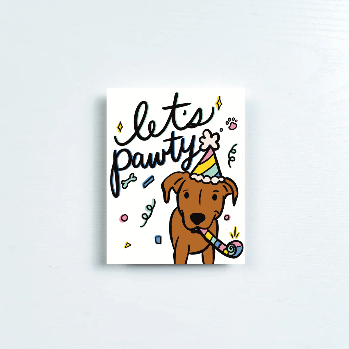 Let's Paw-ty Card