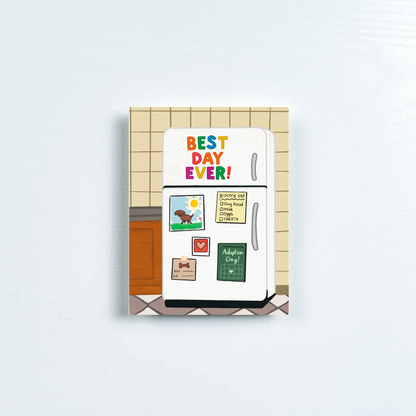 Best Day Ever Pet Adoption Card
