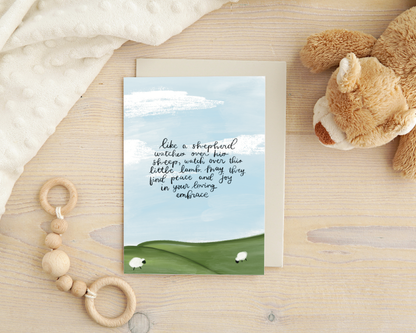 Prayer for Baby Card
