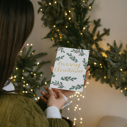 Merry Christmas Holiday Card