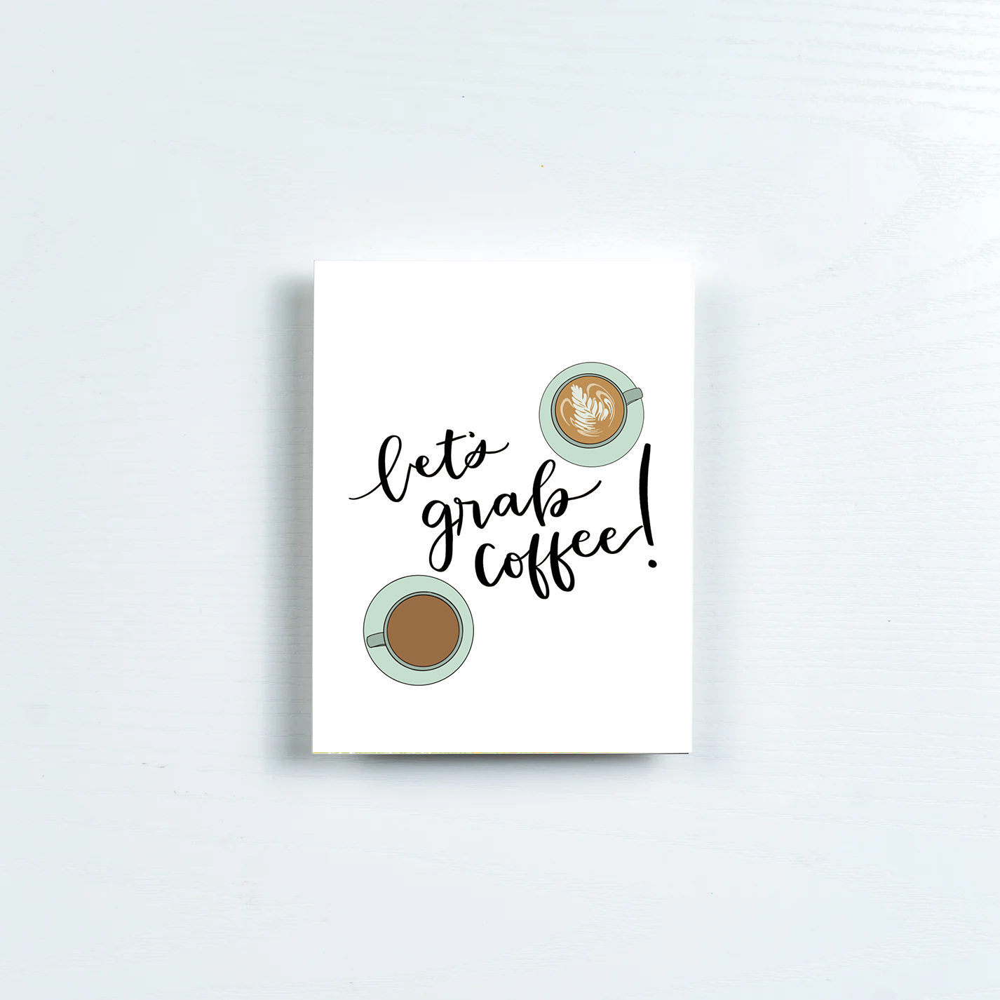 Let's Grab Coffee Card