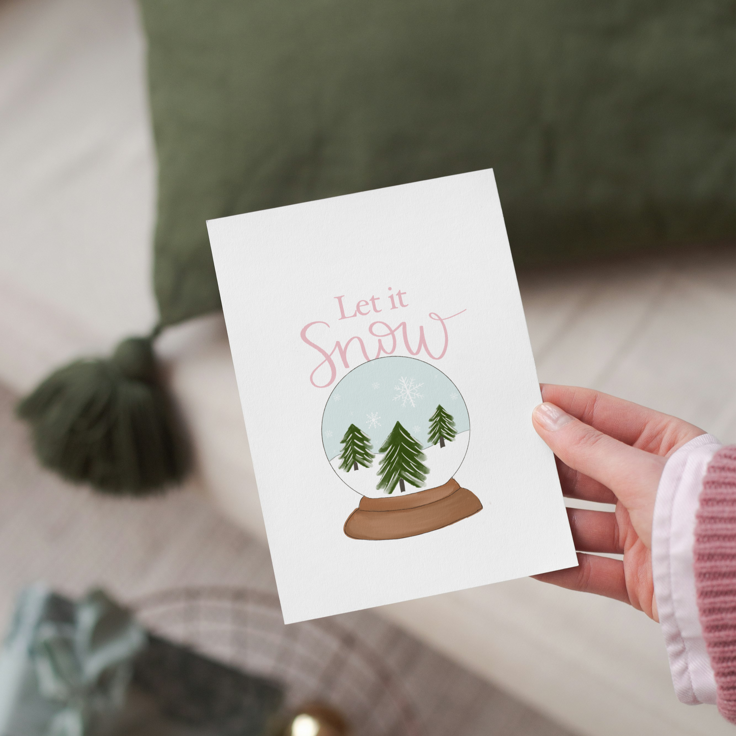 Let It Snow Card